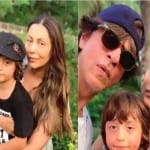 Gauri Khan celebrating her Birthday with Shah rukh Khan and Abram