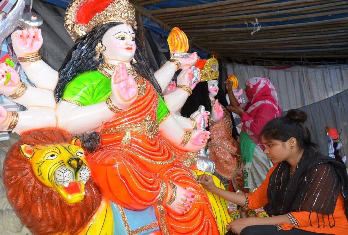 shardiya navratri 2018 puja and devi pratima sthapana