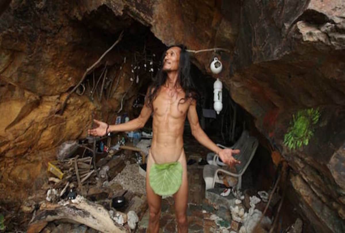 Thailand cave man photos goes viral on social media