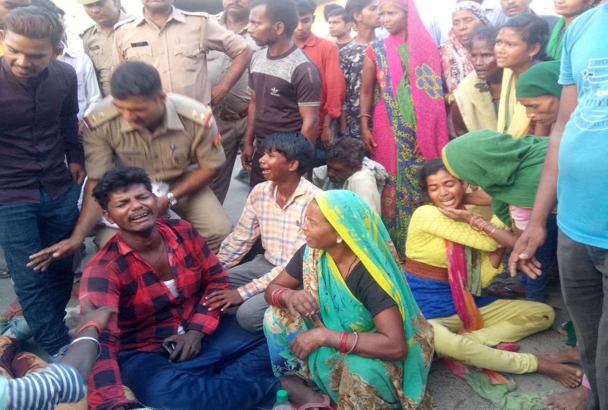 man died in an accident in lucknow