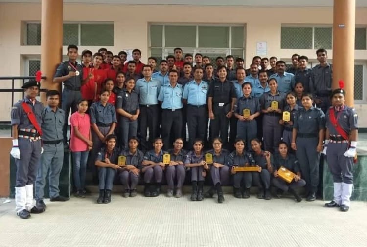 Chiranjee Lal Sharma Postgraduate College Celebrated Airforce Day