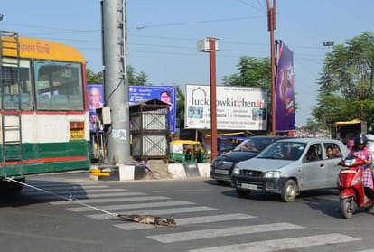 insensitivity of bus driver in lucknow