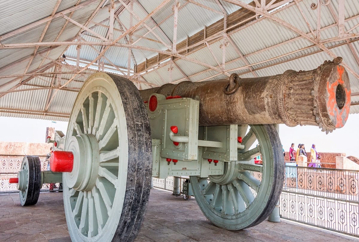 jaipur jaigarh fort special weapons jaivana cannon