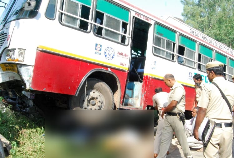 Four people killed in road accident in Jind of Haryana