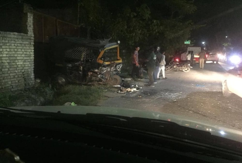 Drunk Driver Collision Cash van with three vehicles in dehradun one killed
