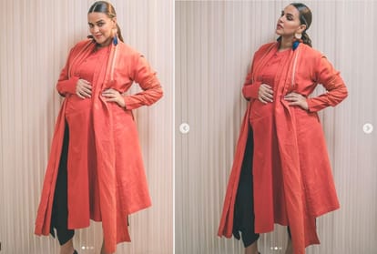 Neha Dhupia shares secret behind her glamorous maternity style