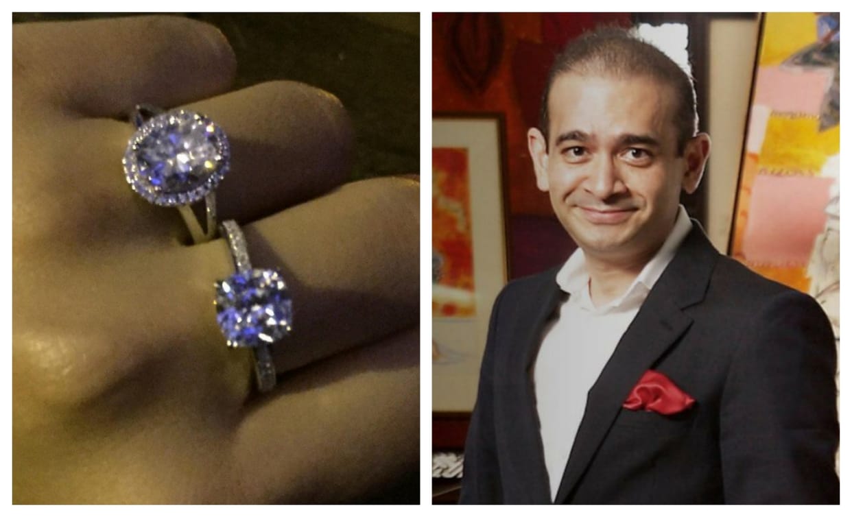 Nirav modi sold two fake diamond rings to Canada man