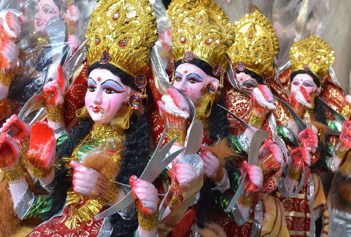 shardiya navratri 2018 puja and devi pratima sthapana