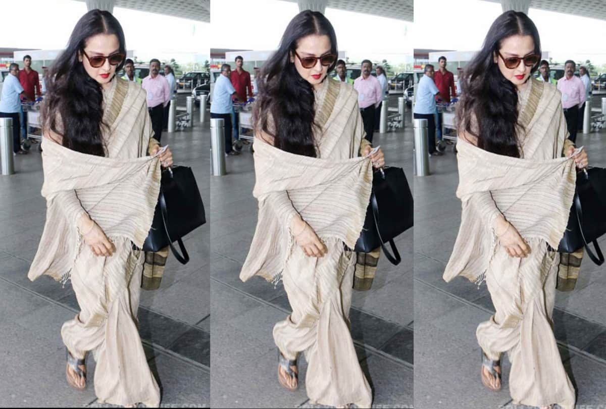 Rekha Birthday Special candid pictures of Ageless beauty Rekha