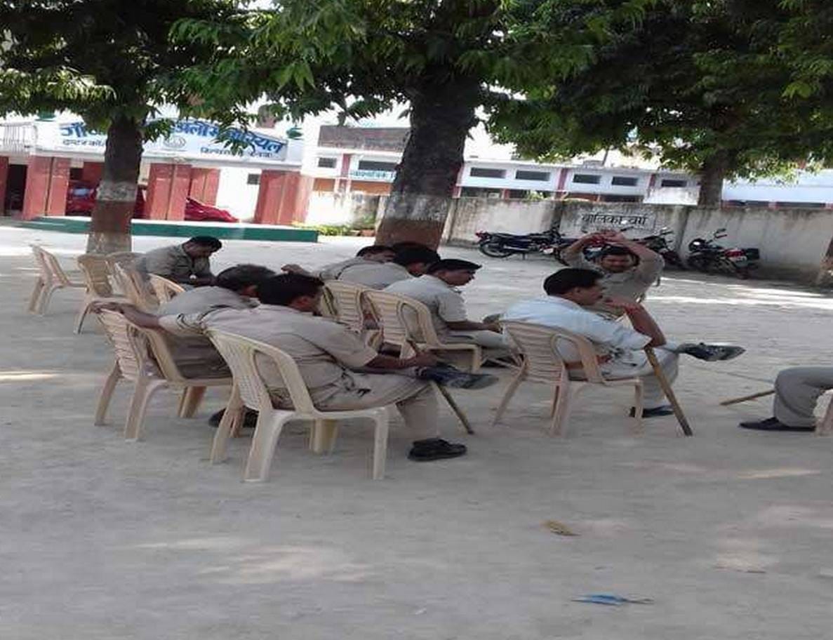 Ruckus in inter college for vande matram dispute in ballia