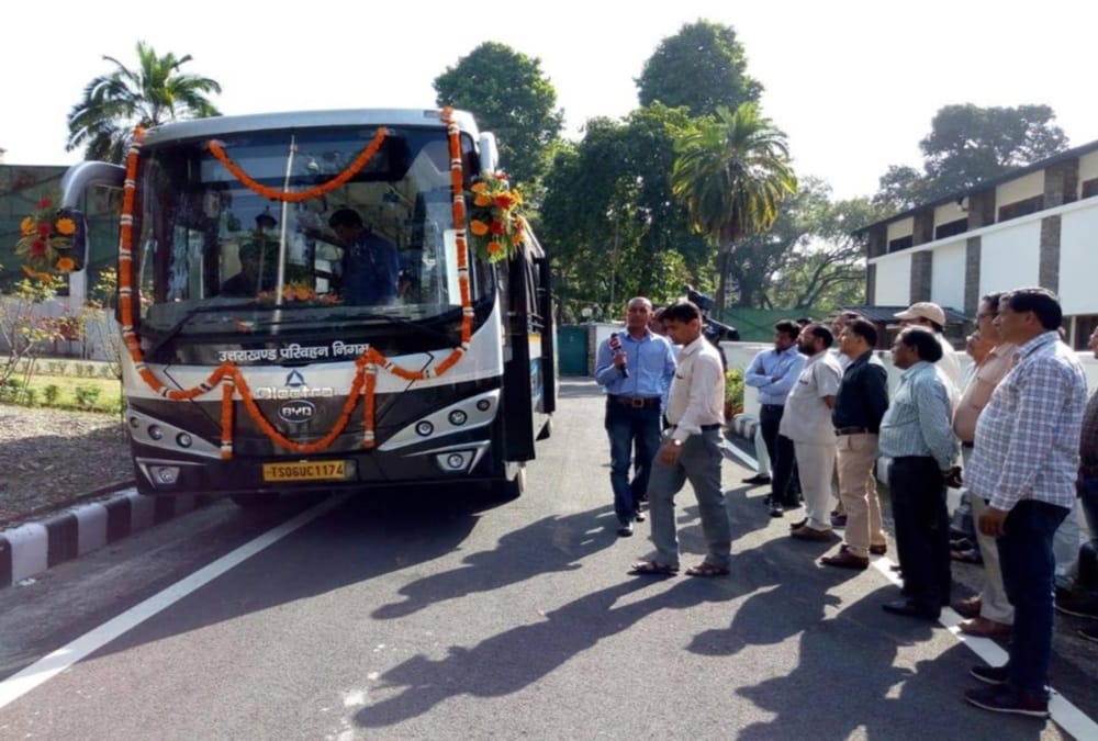 Uttarakhand First panic button bus start Know benefits