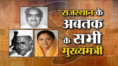 LIST OF RAJASTHAN CHIEF MINISTERS