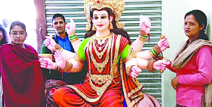 Durga will wear Kumaoni dress