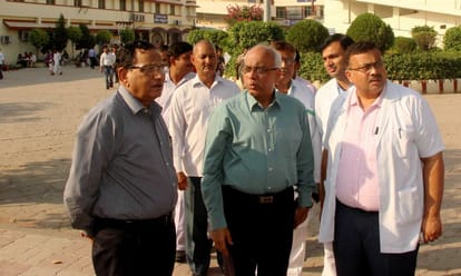 AIIMS team arrived BHU hospital