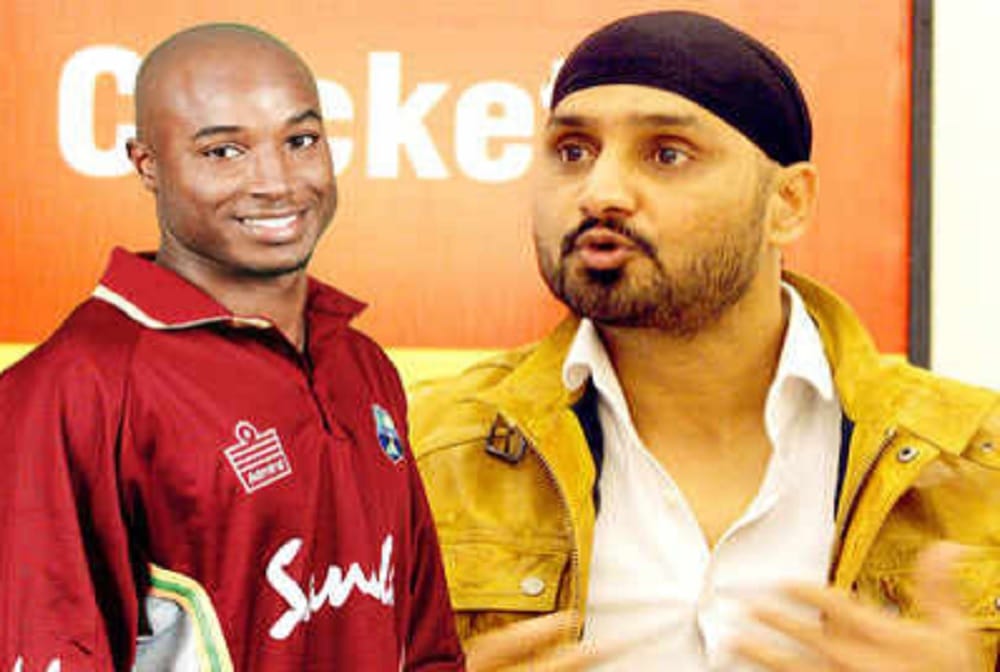 Tino Best reply on Harbhajan Singh over tweet on West Indies team performance against team india