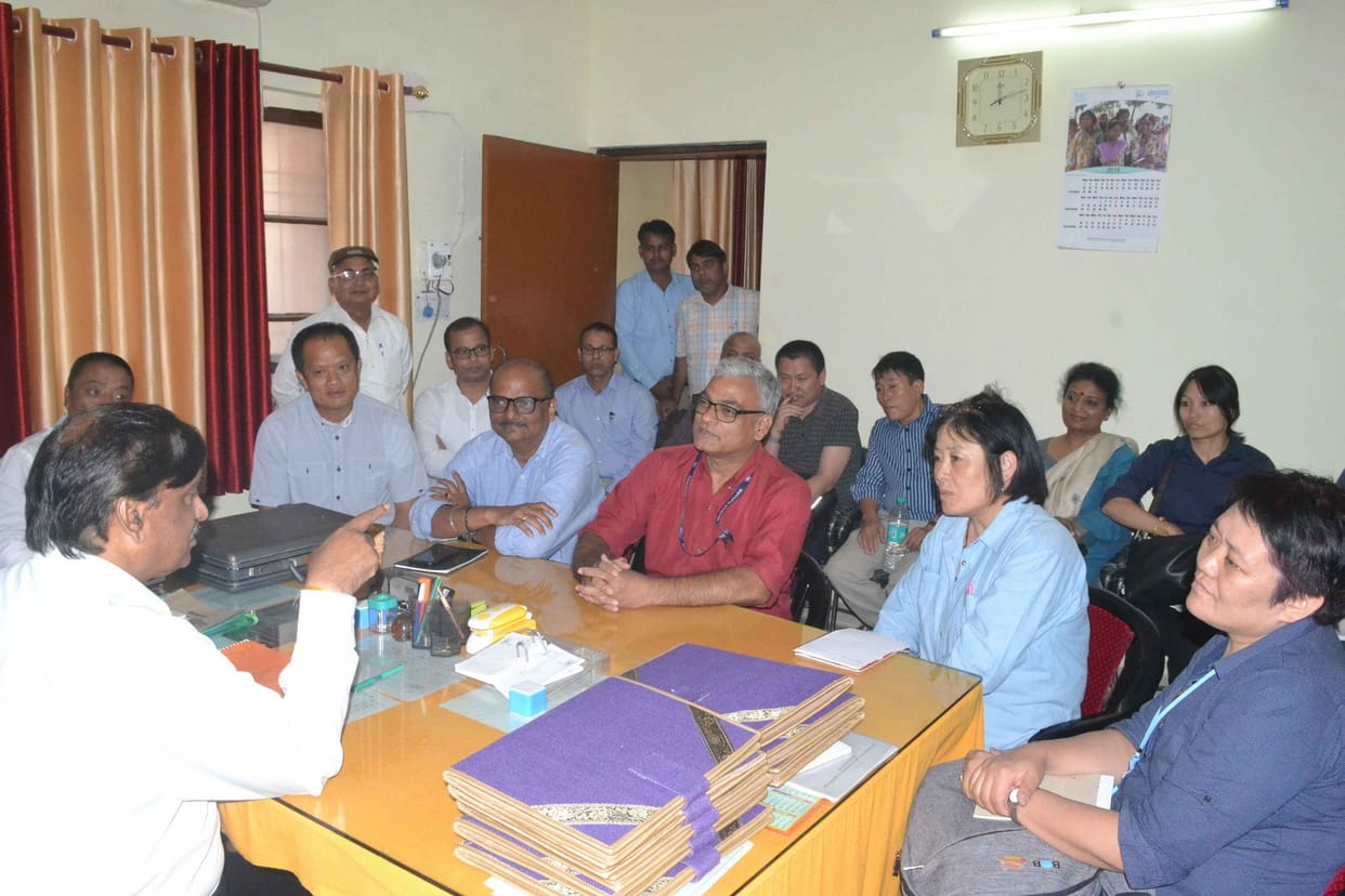 आशा व आंगनबाड़ी कार्यकर्ताओं से रूबरू हुई भूटान की टीम