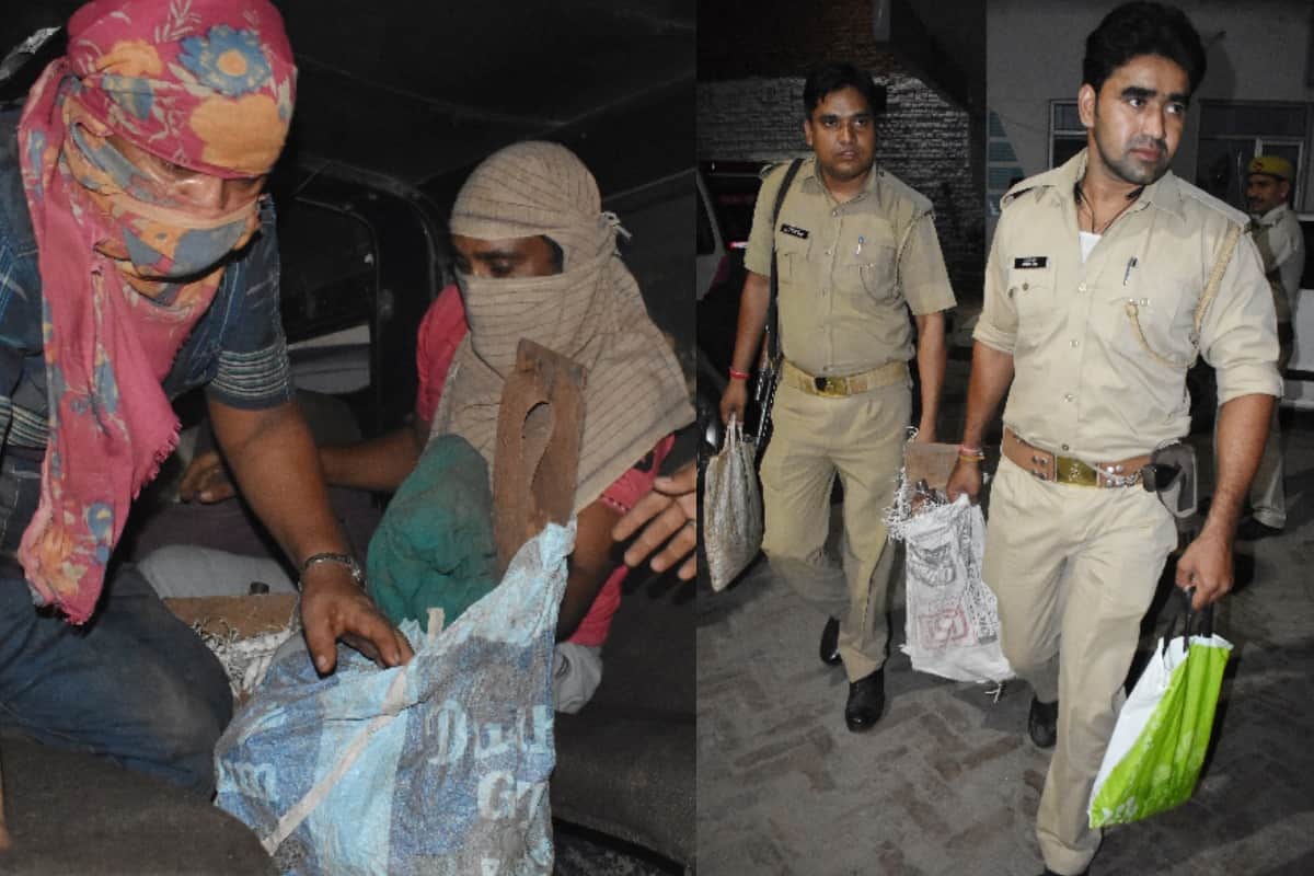 Delhi police busted afactory of country-made pistols in the basement of a locked house in meerut