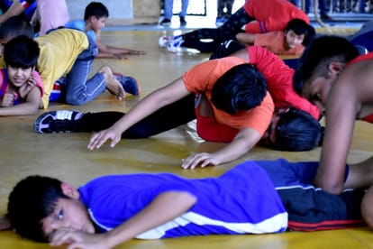 Mission Olympics: Wrestlers learning skills in CCSU meerut