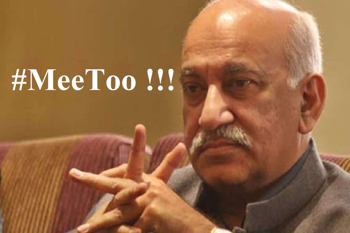 MeeToo Campaign : SP and Congress asked resignation from MJ Akbar, government quite