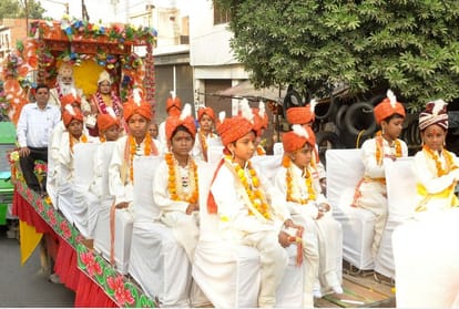 The shobha yatra of Maharaja Agrasen