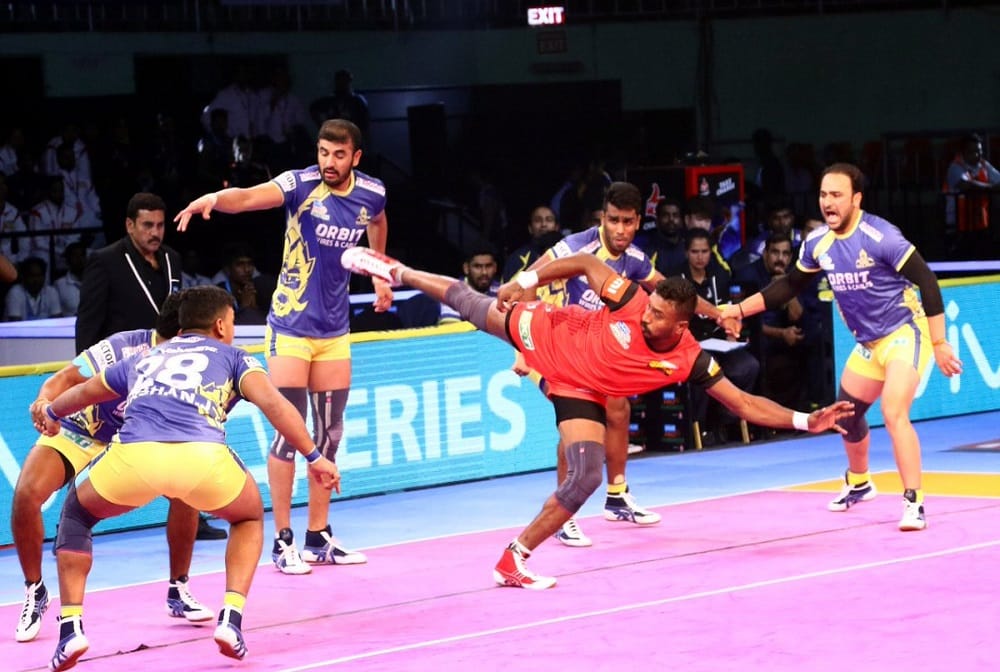 Tamil Thalaivas vs Bengaluru Bulls live match updates pro kabaddi league 2018