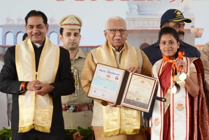 convocation day of lucknow university.