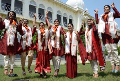 convocation day of lucknow university.