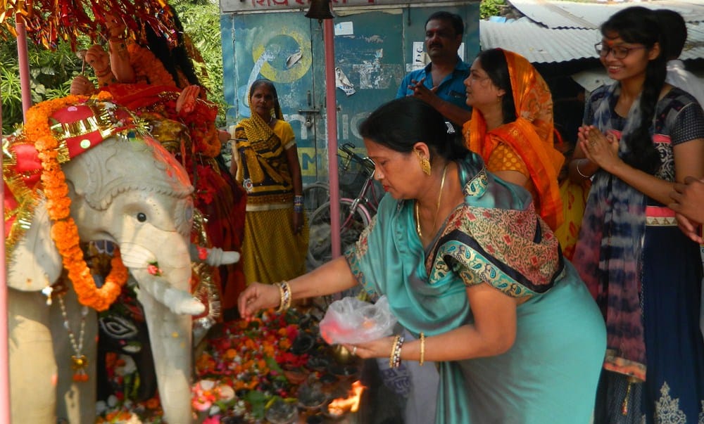 first day shailputri worshiped