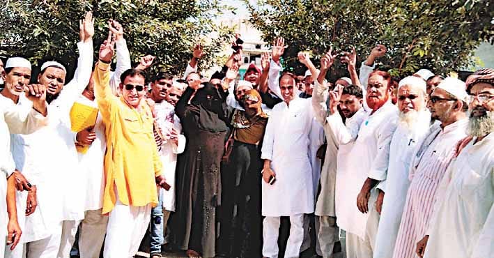 electric supply distrub , people angry