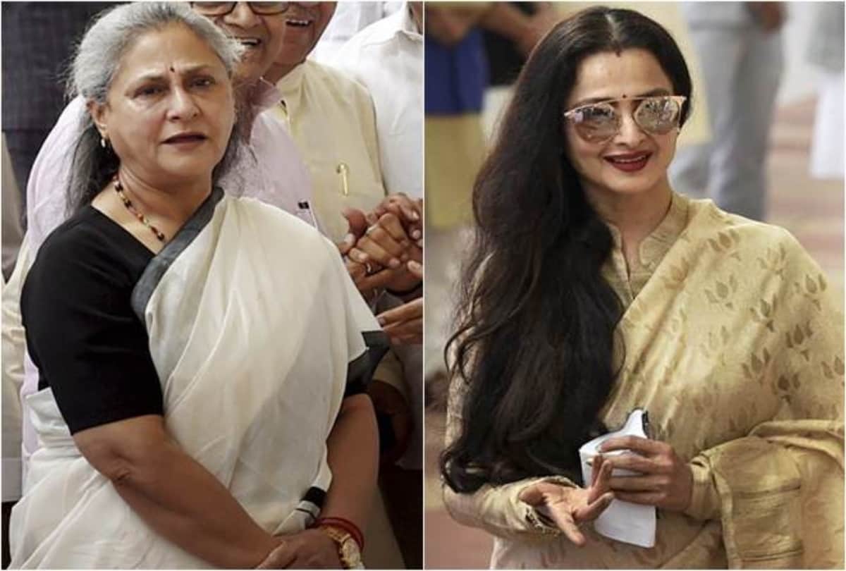 jaya bachchan and rekh old pic viral on social media