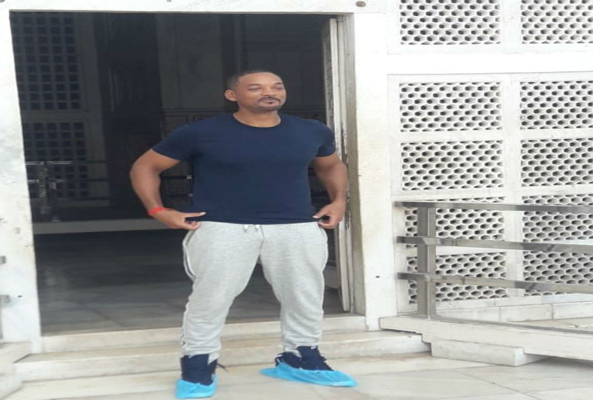 Hollywood actor Will Smith saw the Taj Mahal