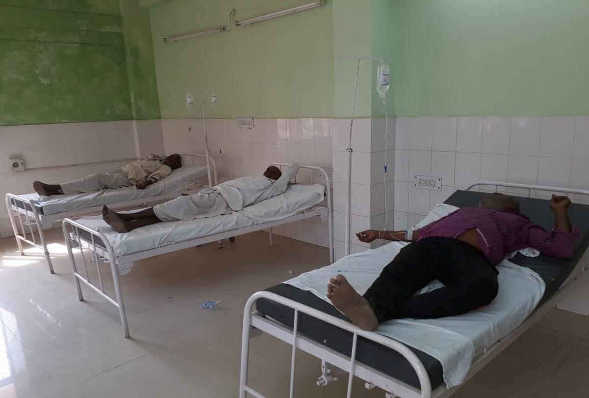 Many people sick from ammonia gas leak
