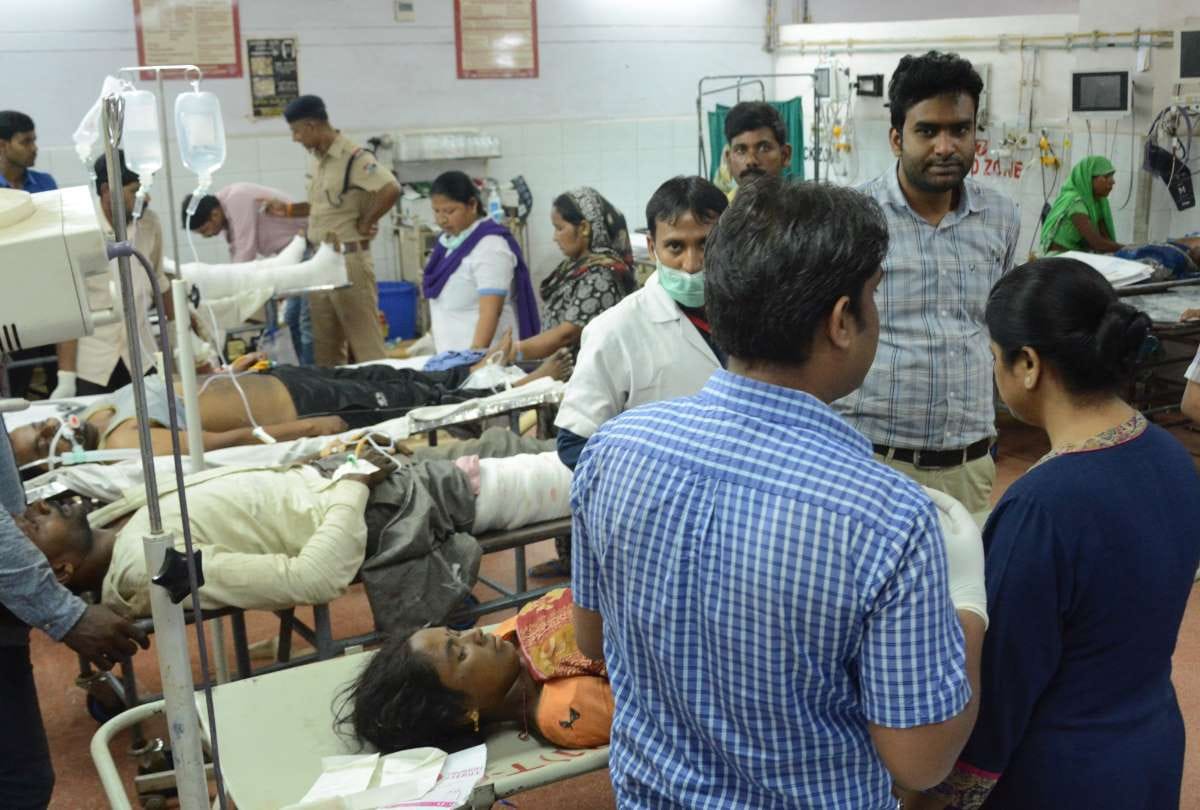 accident affected people tells the story of incident