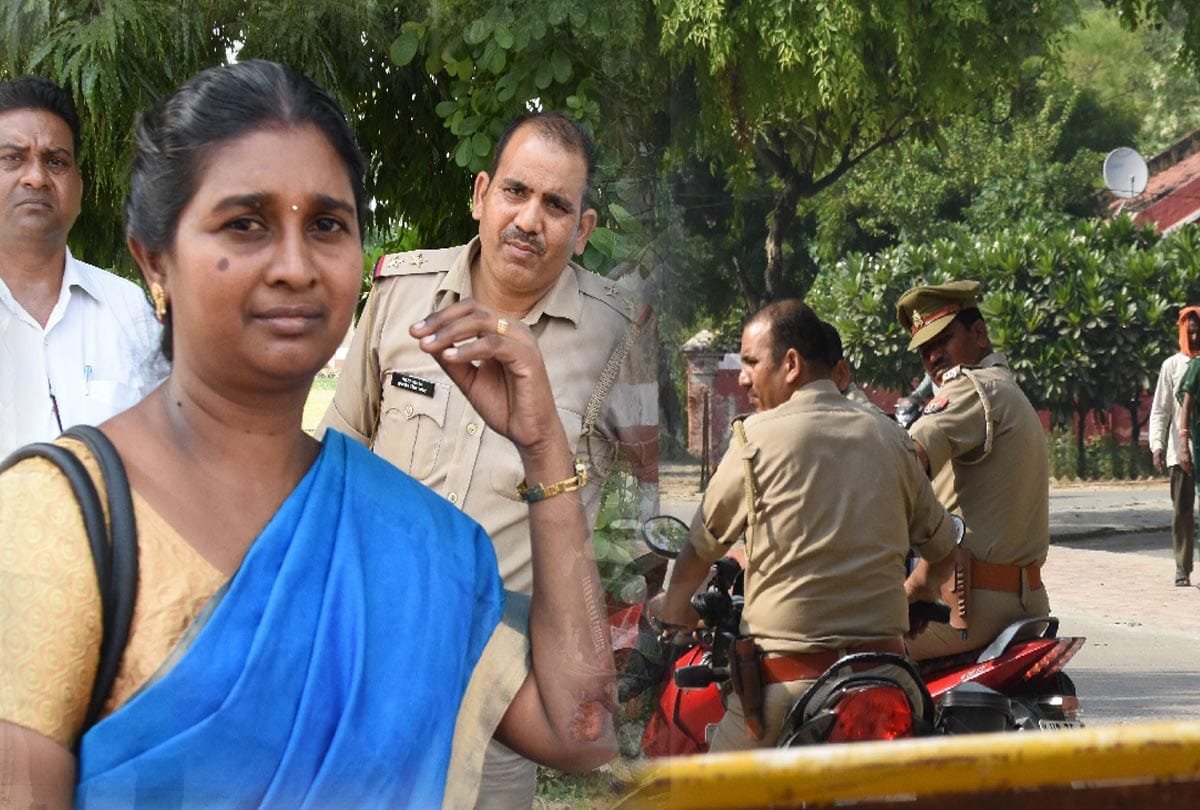 woman Looted in prestigious university of country