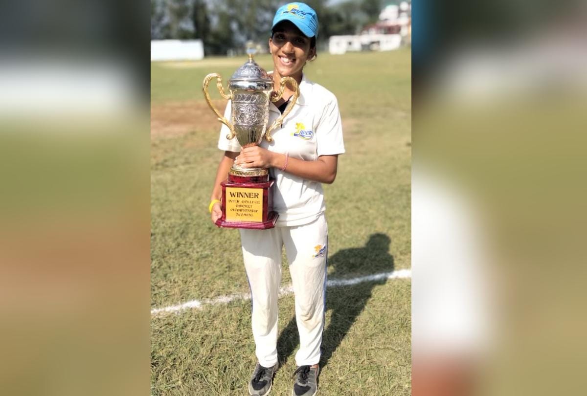 Aastha selected for national cricket championship at rohtak