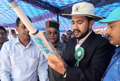 Vikramaditya Singh inaugurated cricket championship in sunni shimla