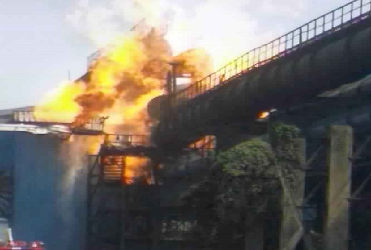 11 people killed in the accident occurred at Bhilai Steel Plant