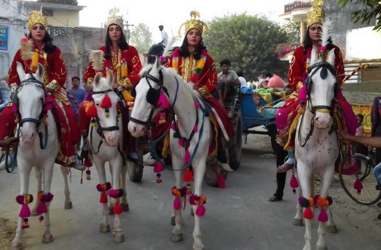 Ram Ravana are Graduates and Kumbhakaran is a comedian know the educated are Ramleela character