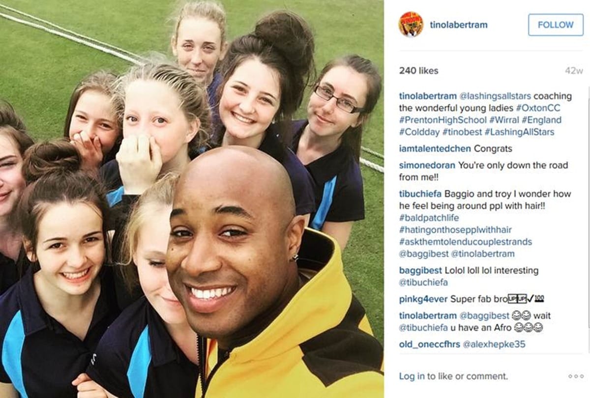 Tino Best who have slept with around 500 to 650 women, replied harbhajan singh in his own way
