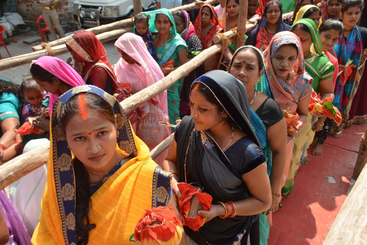 Navaratri celebration in many temple at varanasi
