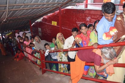 Navaratri celebration in vindhyachal at uttar pradesh