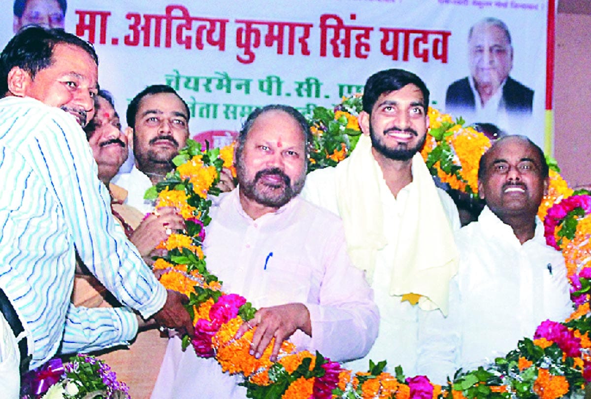 samajwadi secular morcha State President Aditya Yadav targets samajwadi party