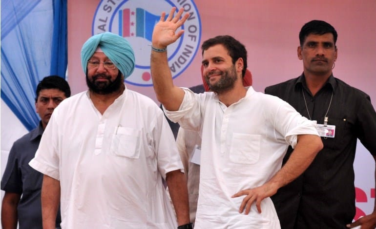 punjab chief minister captain amarinder singh to campaign in telangana