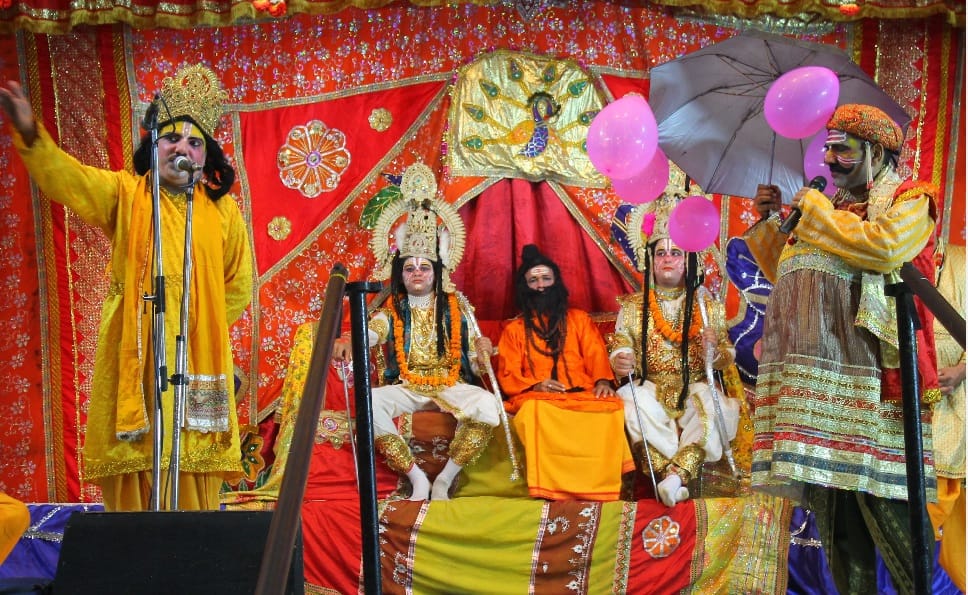 shri ram ne toda dhanush, parsuram ko aaya krodh, gunj uthe jaikare