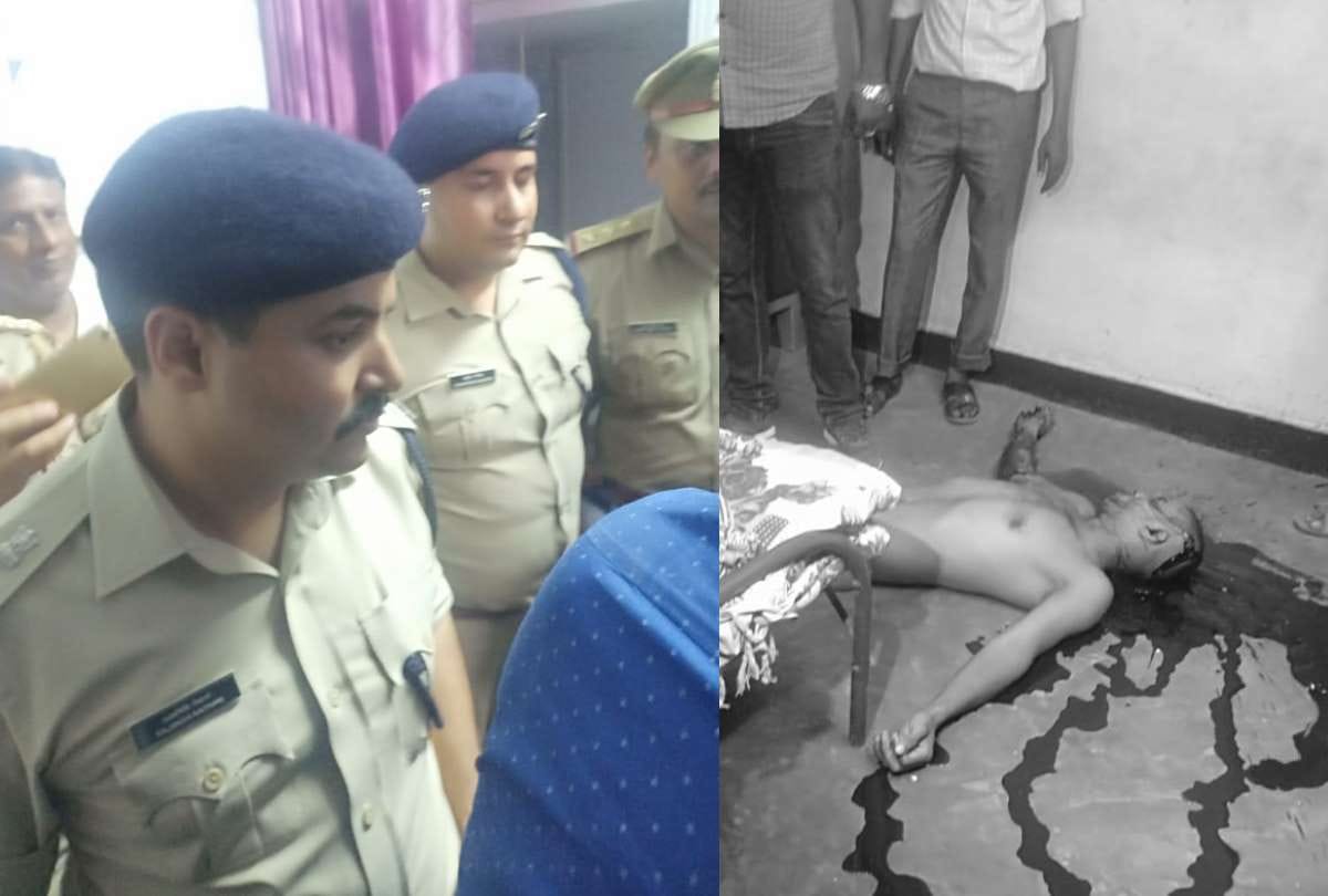 accused shivam shoot himself during police raid on thakurganj double murder