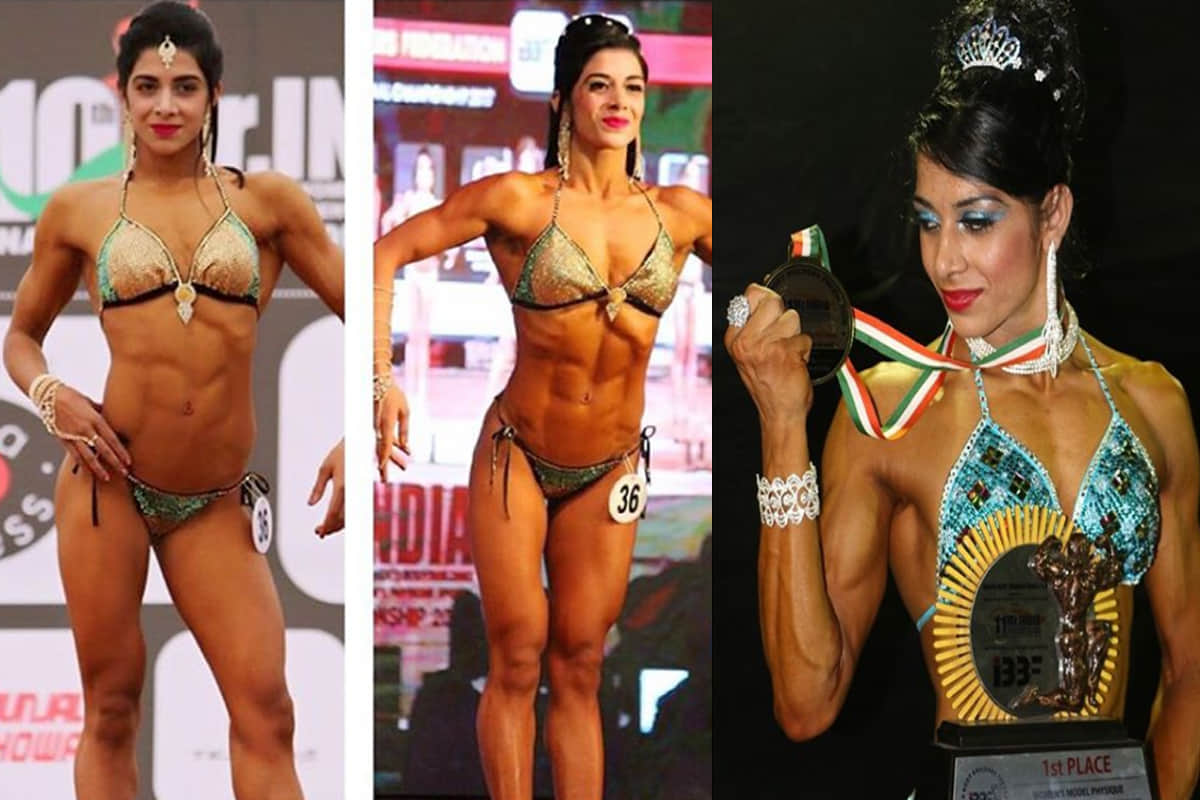 sanjana dalak becomes firs women to win Miss Asia Fitness championship