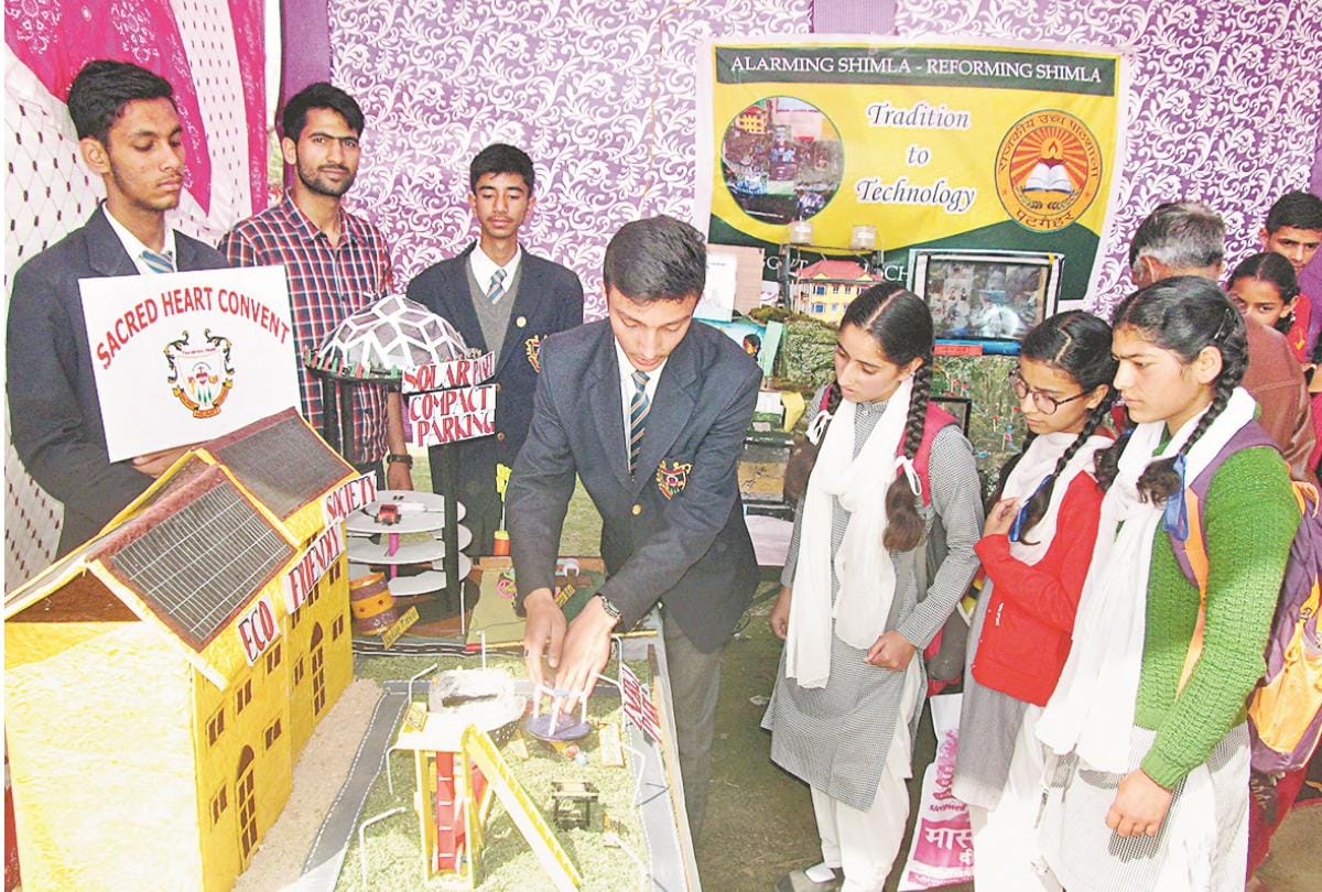 Regional Science Congress in Chamba students electricity model