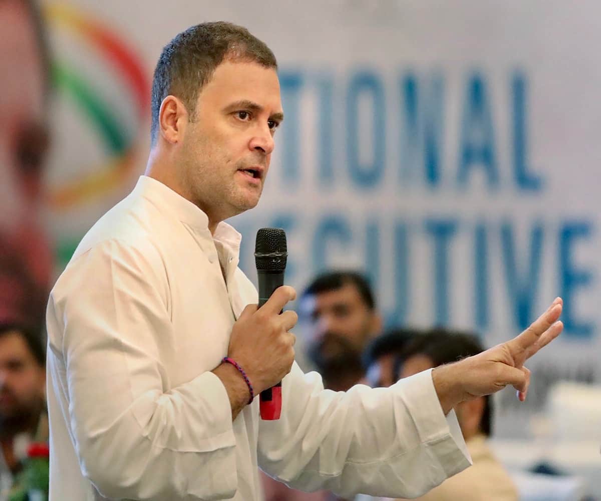 Congress President Rahul Gandhi Slams PM Modi government over Rafale deal
