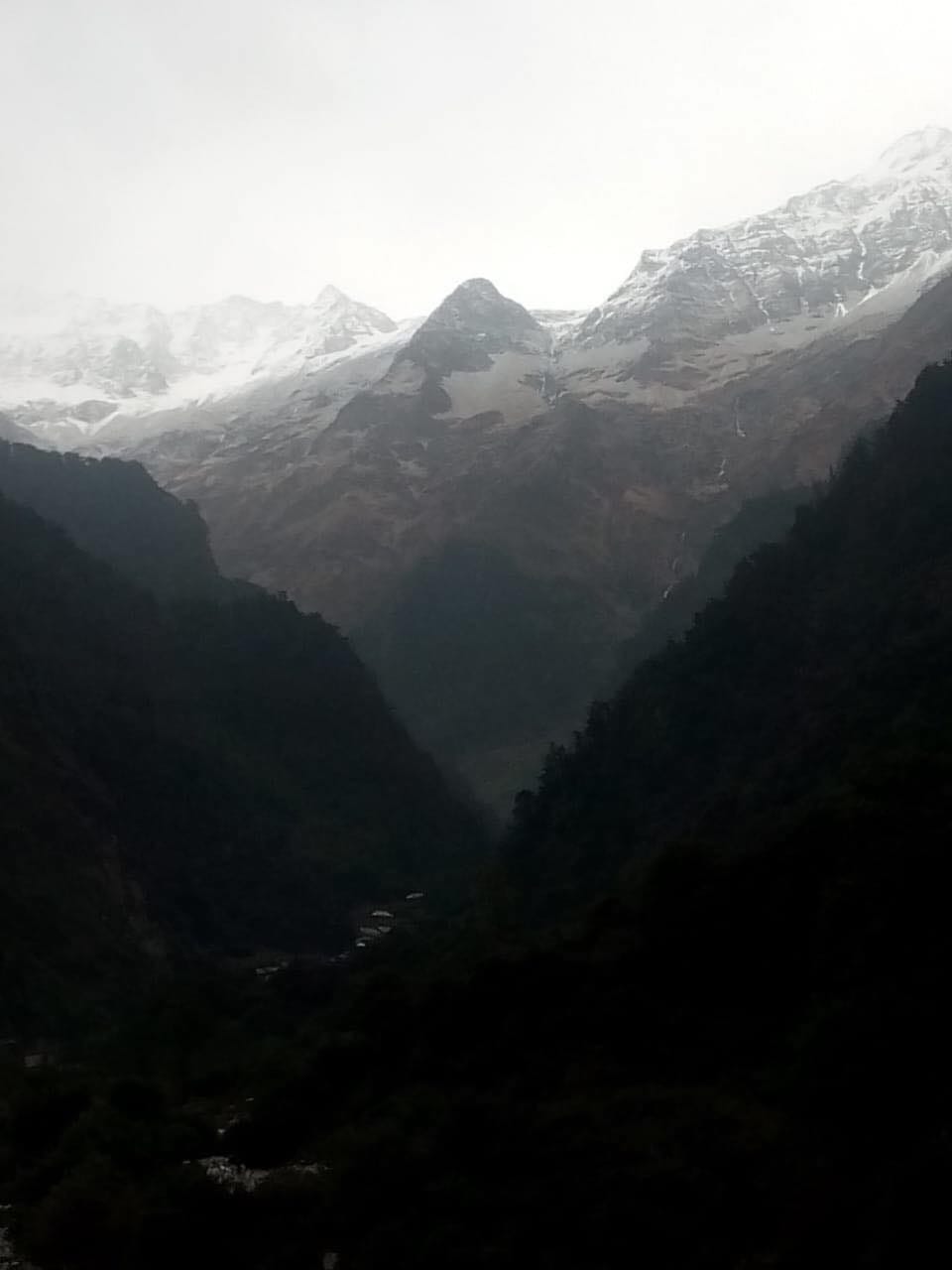 snowfall in kedarnath badrinath hemkund