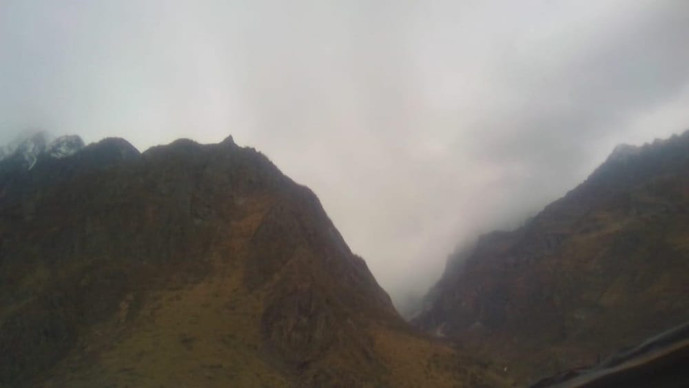uttarakhand weather update snowfall hail storm rain photos